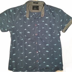 Artistry in Motion 🛍️ Dinosaur Button Down Shirt